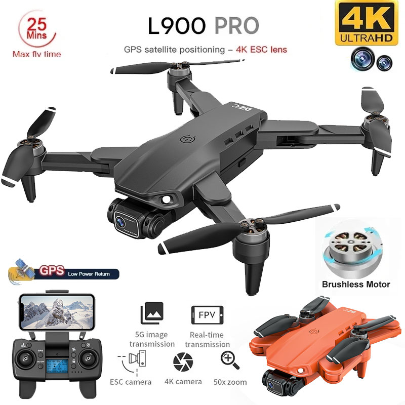 Drone Camera Night Vision - L900 Pro GPS 드론 4K 전문