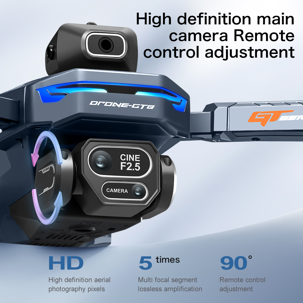NEW GT8 HD RC 드론 4K 전문가용 듀얼 카메 - Drone Camera Night Vision 리뷰 및 가격