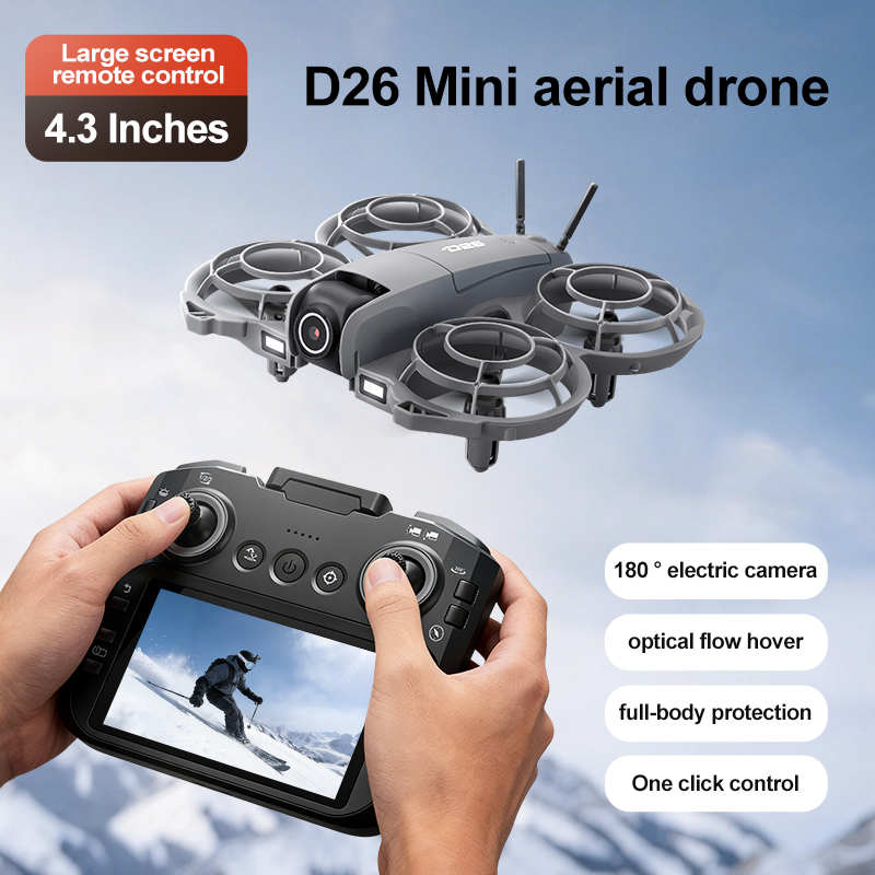 D26 드론 4K 항공 HD 180 °   카메라 드론 - Drone Camera With Gimbal 리뷰 및 가격