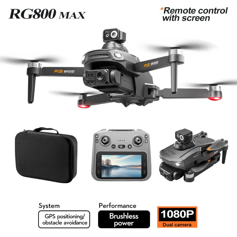 새로운 RG800 MAX 드론 1080P HD 카메라  - Drone Camera With Gimbal 리뷰 및 가격