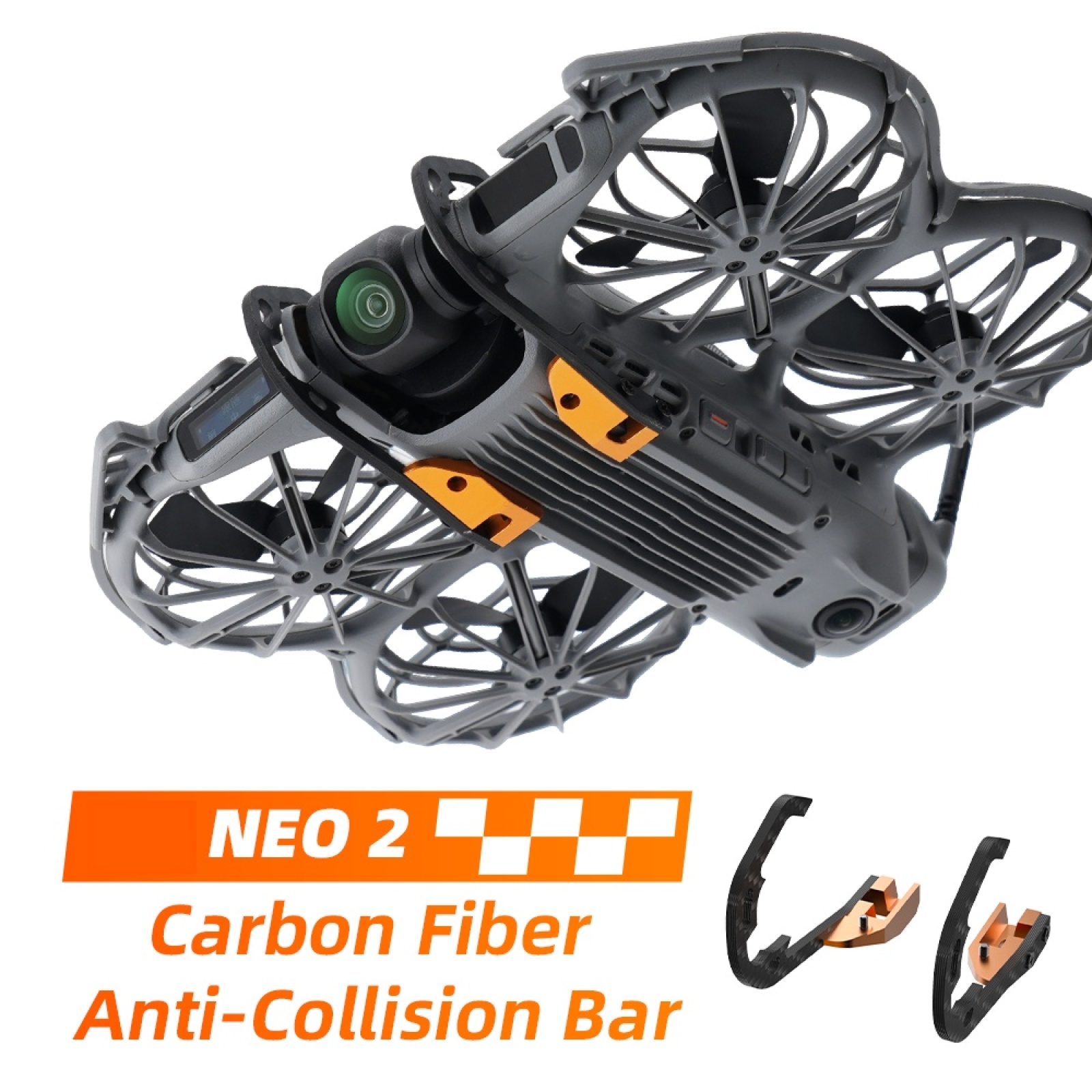 DJI NEO 2 렌즈 범퍼용 짐벌 보호 바 카본 파이 - Drone Camera Case 리뷰 및 가격
