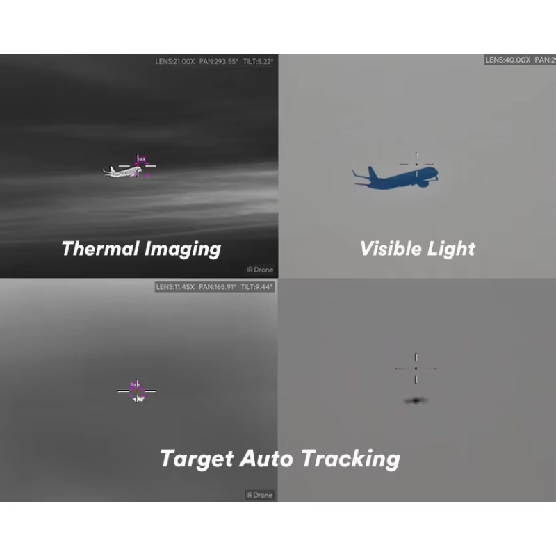 고정밀 장거리 차량 지붕 장착 드론 자동 추적 열화상  - Drone Camera Thermal 리뷰 및 가격